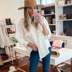 Goodnight macaroon long sleeve corduroy shirt